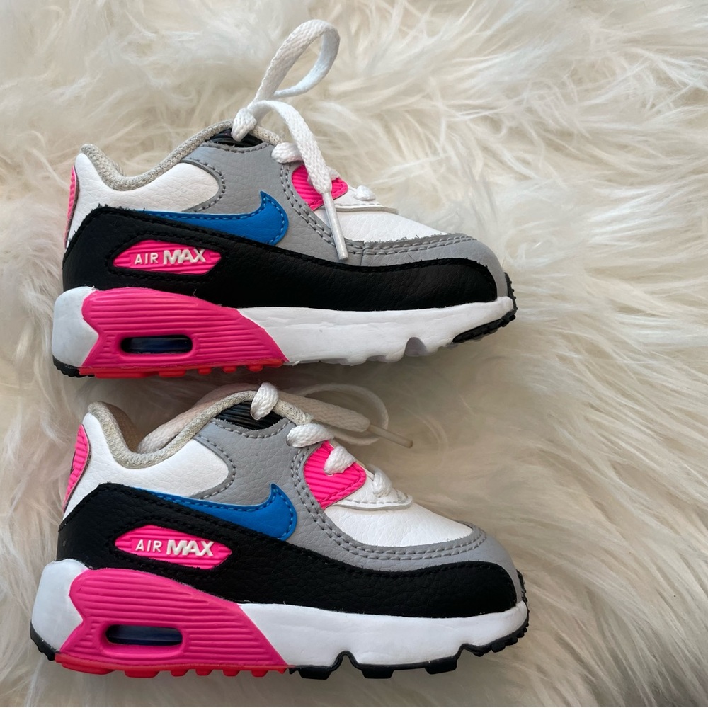 Girls' Air Max 90 Color-Block Low-Top Sneakers - Walker, Toddler